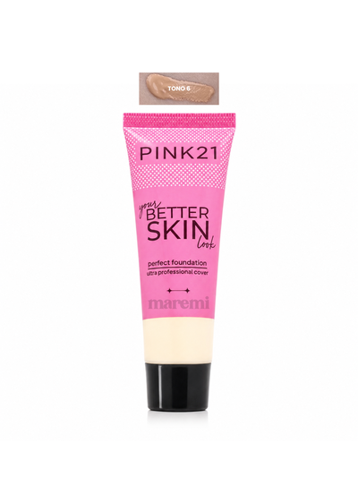 Base Líquida Better Skin Efecto Matte Tono 6 - Pink21