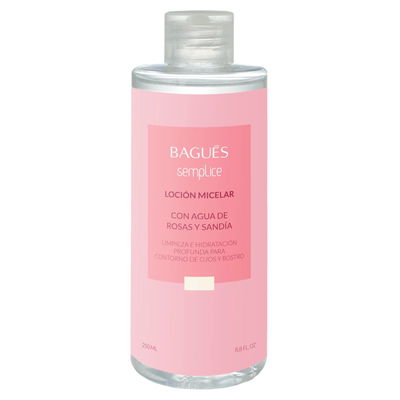 Agua Micelar con Agua de Rosas y Semillas de Sandía 250ml - BAGUÉS
