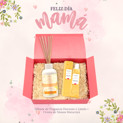 Crema Maracuyá + Difusor Durazno y Limón