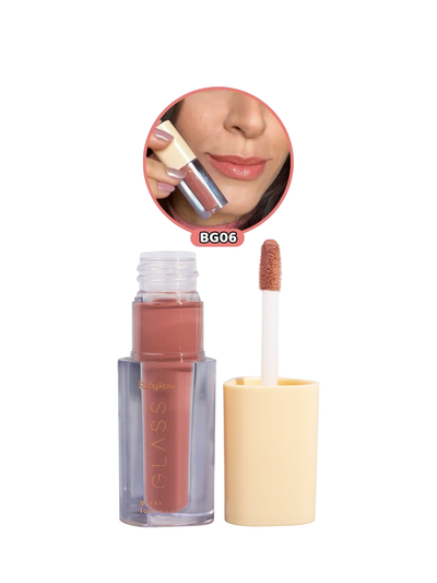 Gloss Efecto Mojado Tono BG06- Glass / Ruby Rose