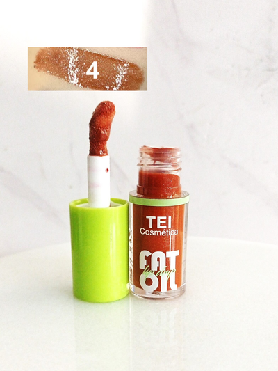 Gloss Fat Oil Tono 04 - Tei Cosmética