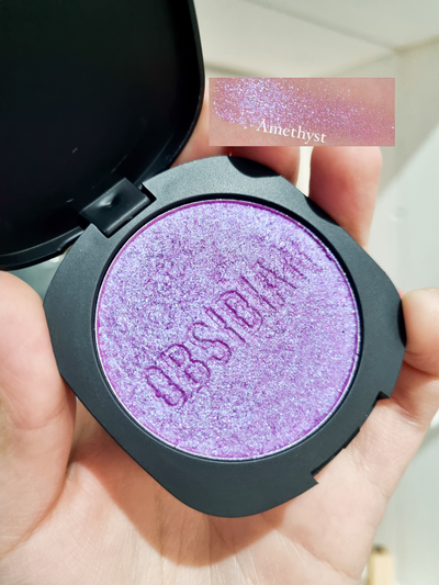 Iluminador Cremoso Tono Amethyst- Obsidian / Ruby Rose