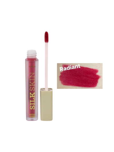 Labial Líquido Hidratante Tono Radiant - Silk Skin / Ruby Rose