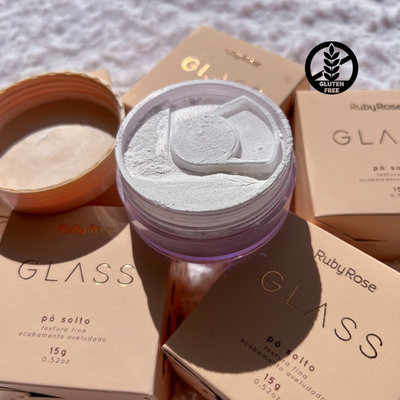 Polvo Traslúcido Gluten Free - Glass / Ruby Rose