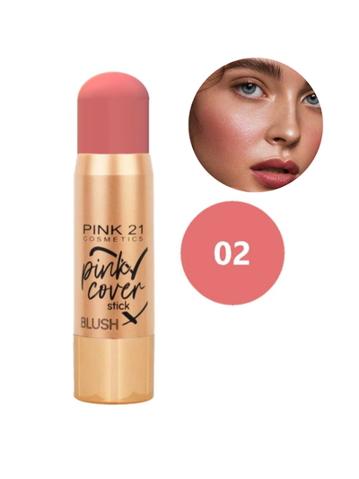 Rubor en Barra Tono Rosa 02 - Pink 21