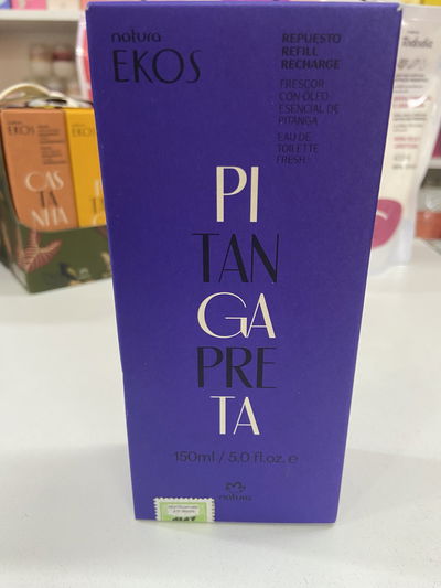 Repuesto perfume Ekos pitanga preta 