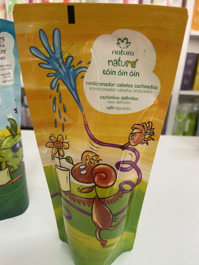Repuesto acondicionador para niños cabello rizado