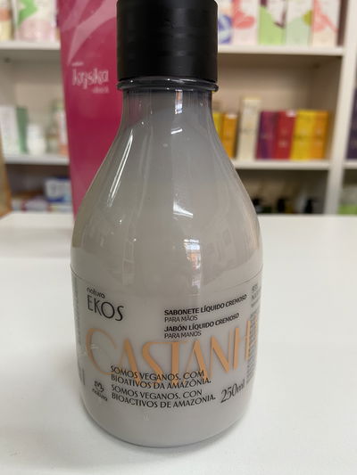 Jabon liquido para manos ekos castaña 250ml