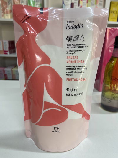 Repuesto crema corporal Tododia Frutas rojas