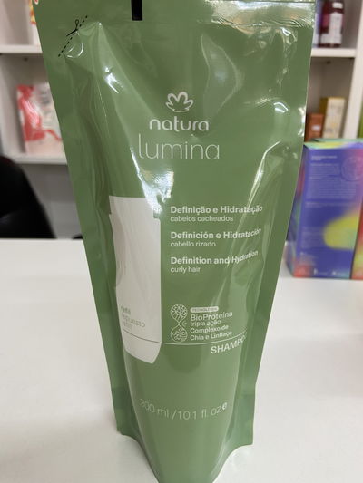 Repuesto shampoo lumina cabello rizado