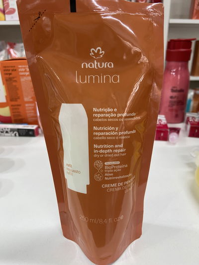 Repuesto crema de peinar lumina cabello seco