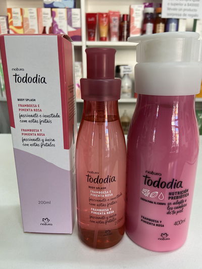 Kit Tododía Frambuesa y pimienta rosa 