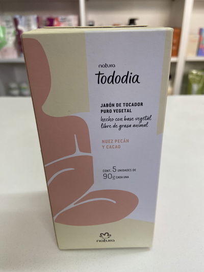 Jabones en barra tododia nuez de pecan 5 unds