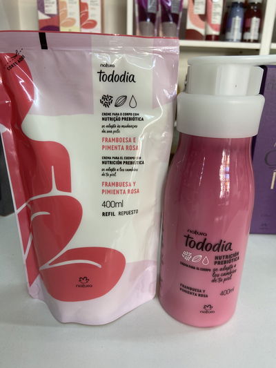 Kit Tododia Frambuesa y pimienta rosa 