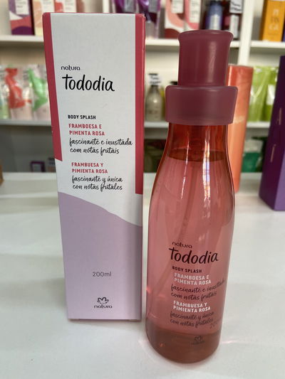 Body splash tododia Frambuesa y pimienta rosa 200ml