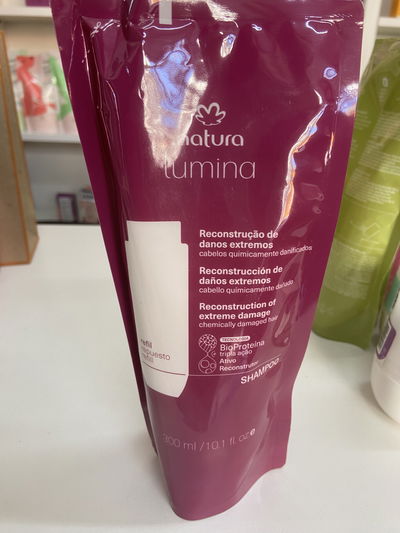 Repuesto shampoo lumina químicamente dañado 300ml