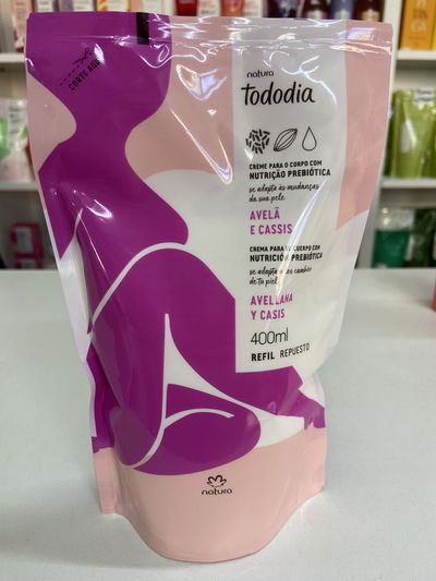 Repuesto crema corporal tododia avellana y casis 