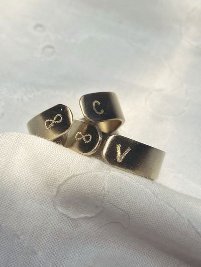 Anillos Artesanales PERSONALIZADOS (ALPACA)