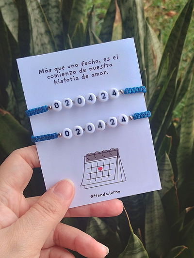 Pulseras Fechas