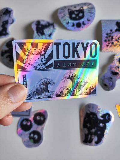 Sticker Holo Tokyo