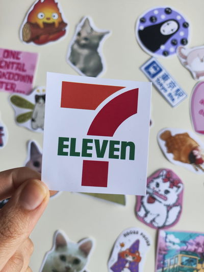 Sticker Seven Eleven