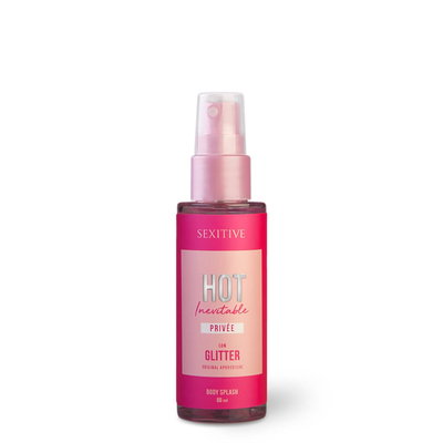 Body splash hot inevitable privée con glitter