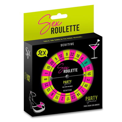 Sex roulette party game