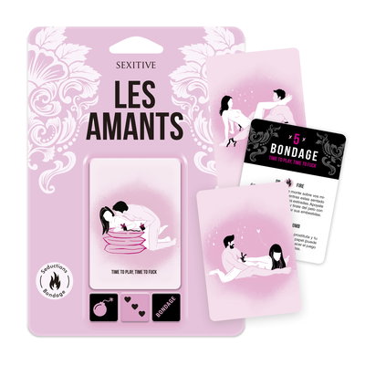 Les amants, juego de cartas + dados