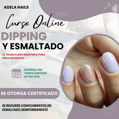 CURSO ONLINE DIPPING TÉCNICA PROPIA + ESMALTADO