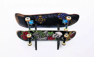 Exhibidor soporte de pared Skate 2 tablas  