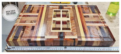 Tabla End grain lineal