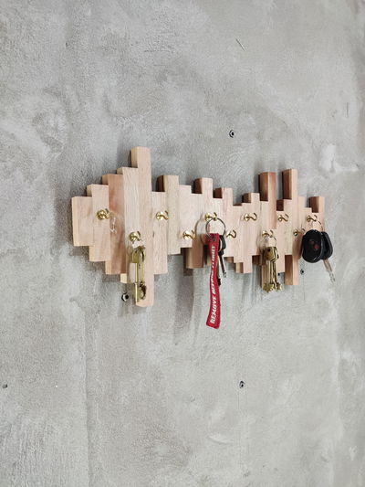 Llavero de madera artesanal (Modelo B)