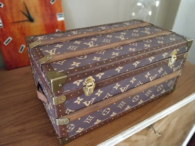 Cofre Homenaje "Flower Trunk" LV vintage 