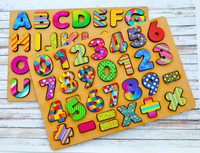 ABECEDARIO CON RELIEVE - Reconocibles al tacto