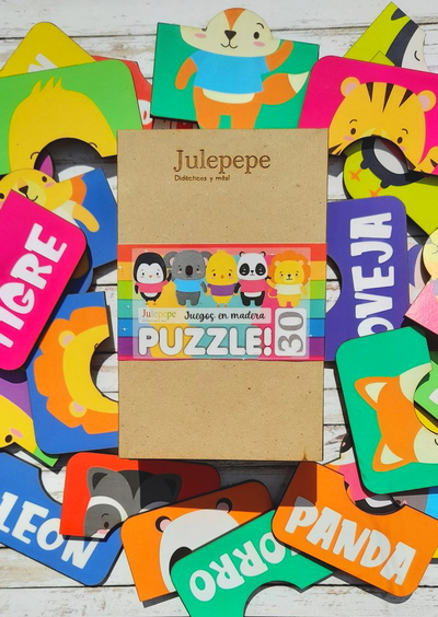 PUZZLE ANIMALITOS 30 piezas