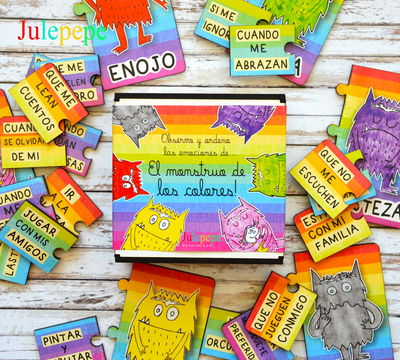 PUZZLE CORRESPONDENCIA EMOCIONES 