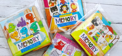 JUEGO DE MEMORIA 12 FICHAS - En estuche de pvc 