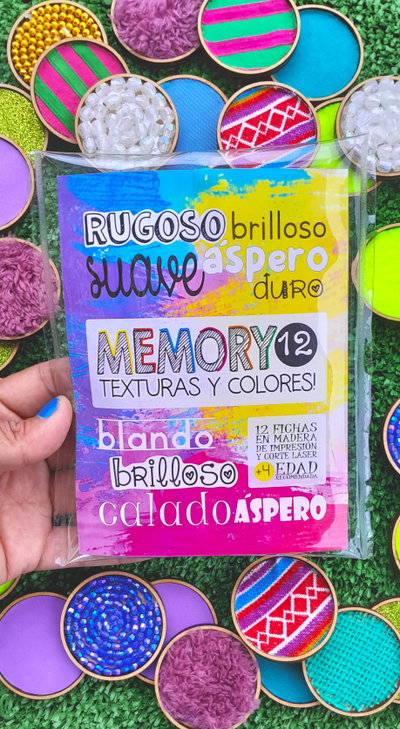 JUEGO DE MEMORIA TEXTURAS Y COLORES