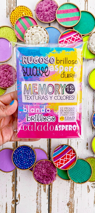 JUEGO DE MEMORIA TEXTURAS Y COLORES