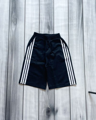 Track Short "retro' Negro