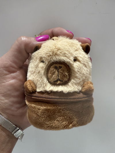 Capibara Monedero de Peluche 