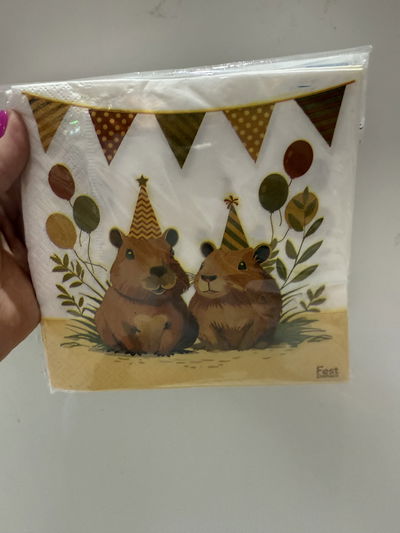 Capibara Servilletas de Papel 