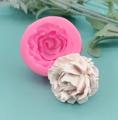 Molde de Silicona Flor Mini Rosa Bm0307 REPOSTERIA DECORACION