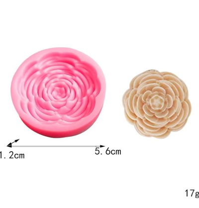 Molde de Silicona Flor Suculenta REPOSTERIA DECORACION