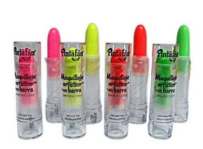 Maquillaje en Barra Fluorescente Marca Pintafan 