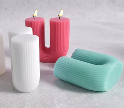 Molde de Silicona Velón / Candelabro en U d5 NAVIDAD VELON