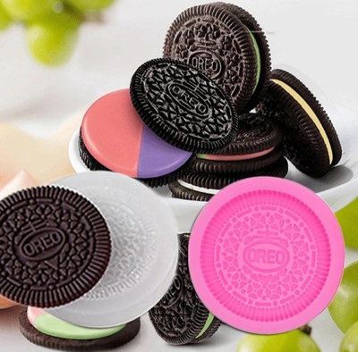 Molde de Silicona Oreo Individual.