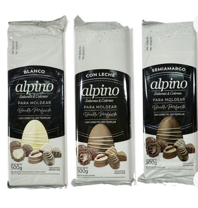 Chocolate Alpino presentación 500 gr 