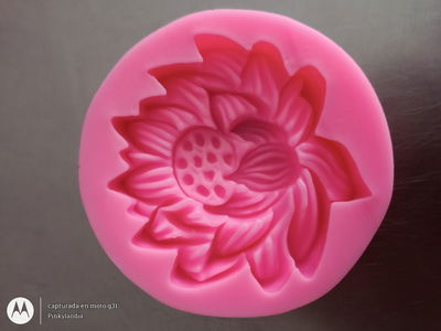 Molde de Silicona Flor de Loto REPOSTERIA DECORACION