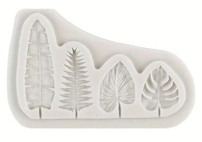 Molde de Hojitas Tropicales mini x4